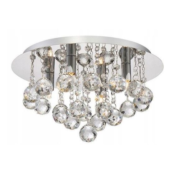 TOOLIGHT taklampa APP403-C CRYSTAL Grå 25x25x2,9cm