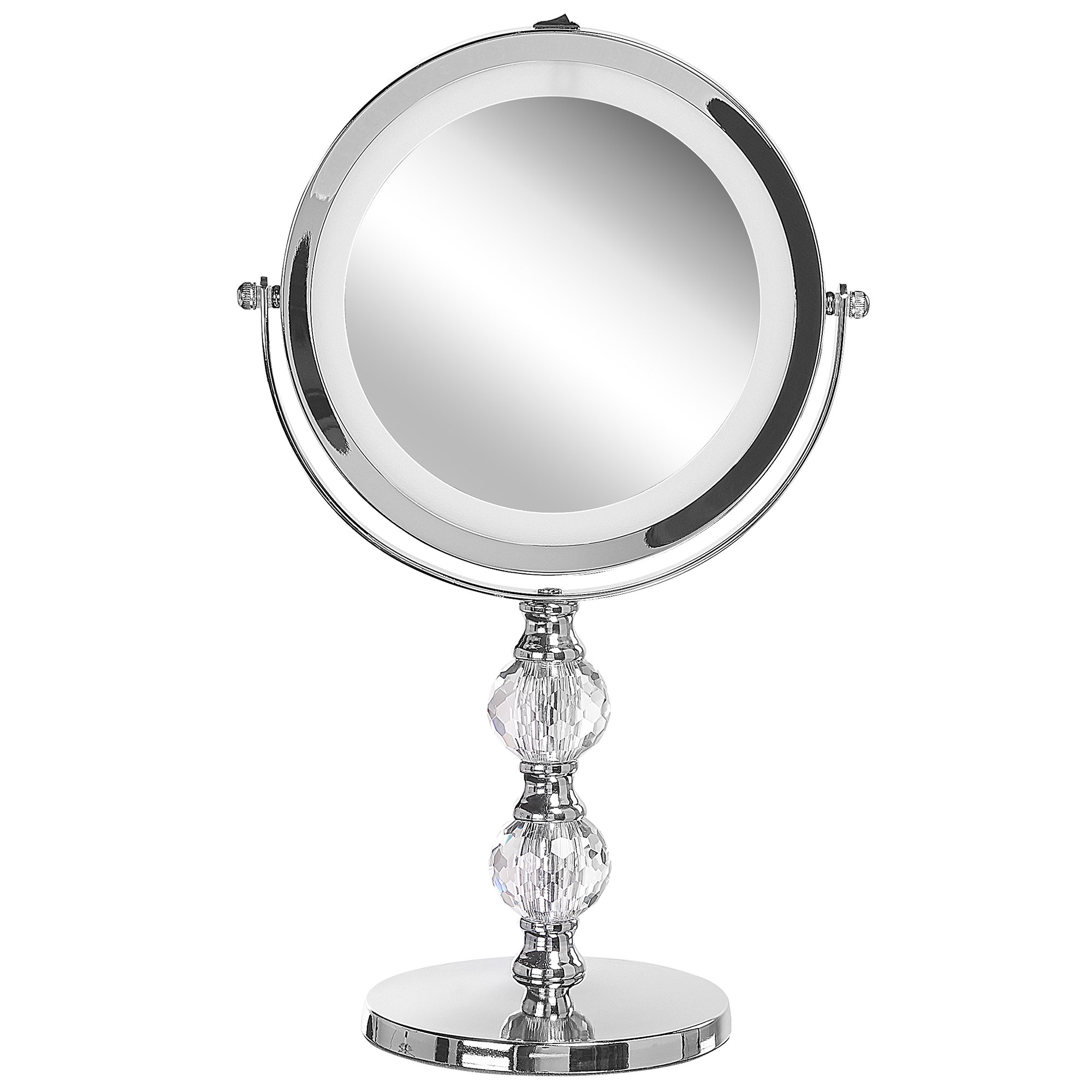 Sminkspegel LED CLAIRA Silver
