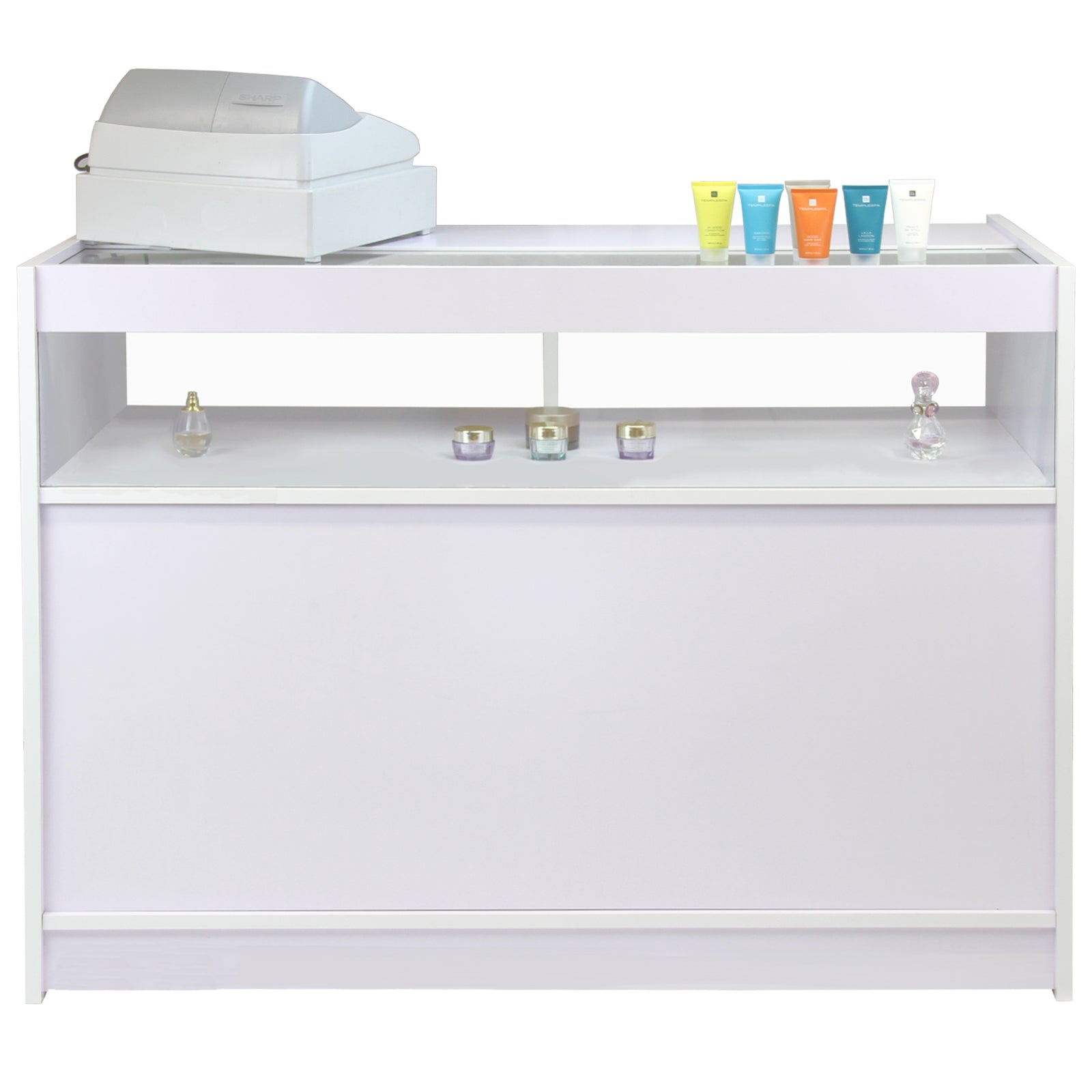 Fusion Brilliant White butiksdisk och displayset