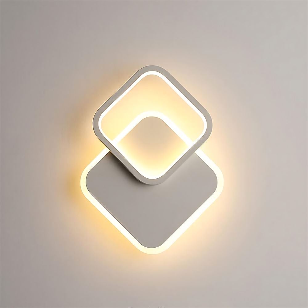 TOOLIGHT vägglampa LHJ080-W LED Vit 24x24x29cm