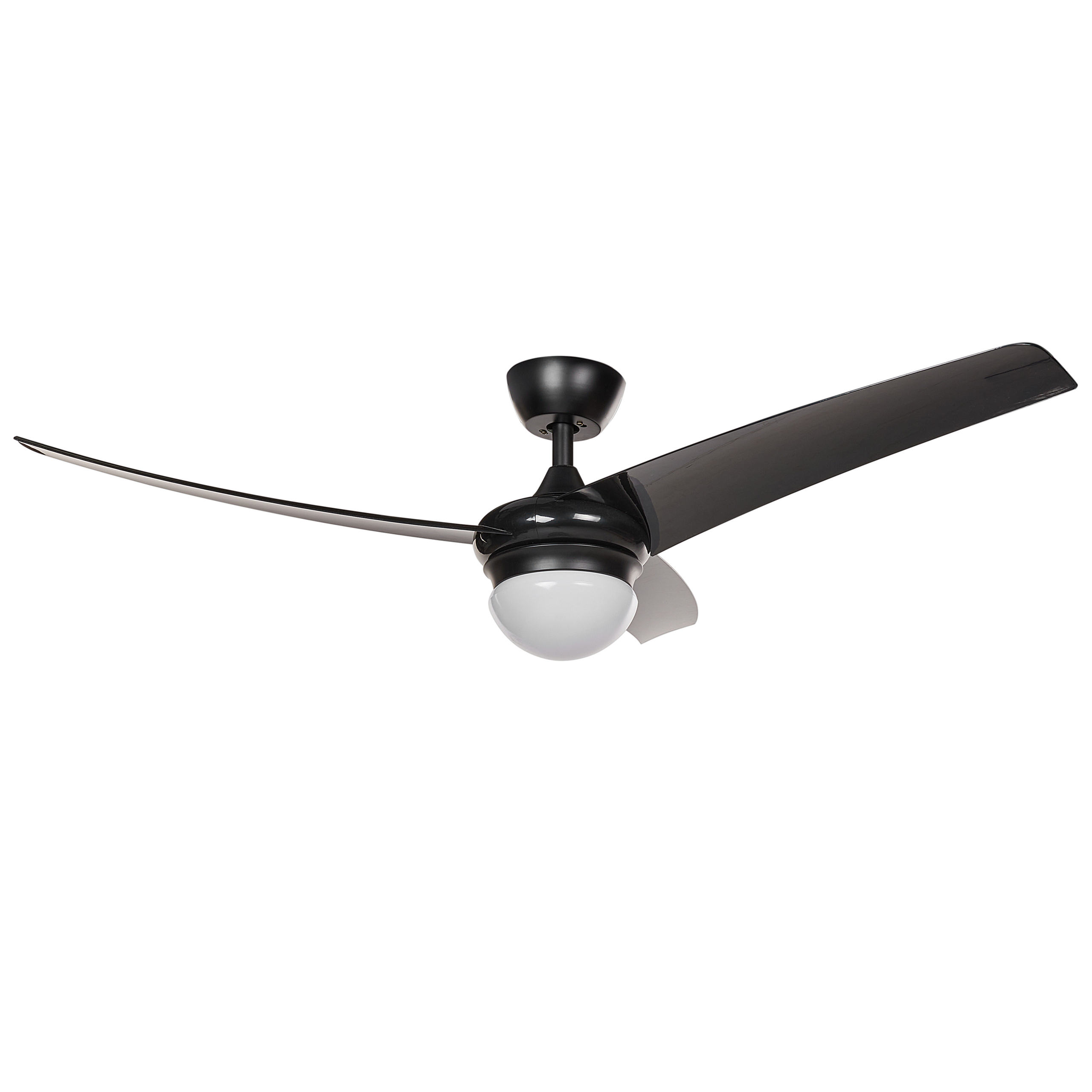 Takfläkt med lampa JIBOA med fjärrkontroll Svart