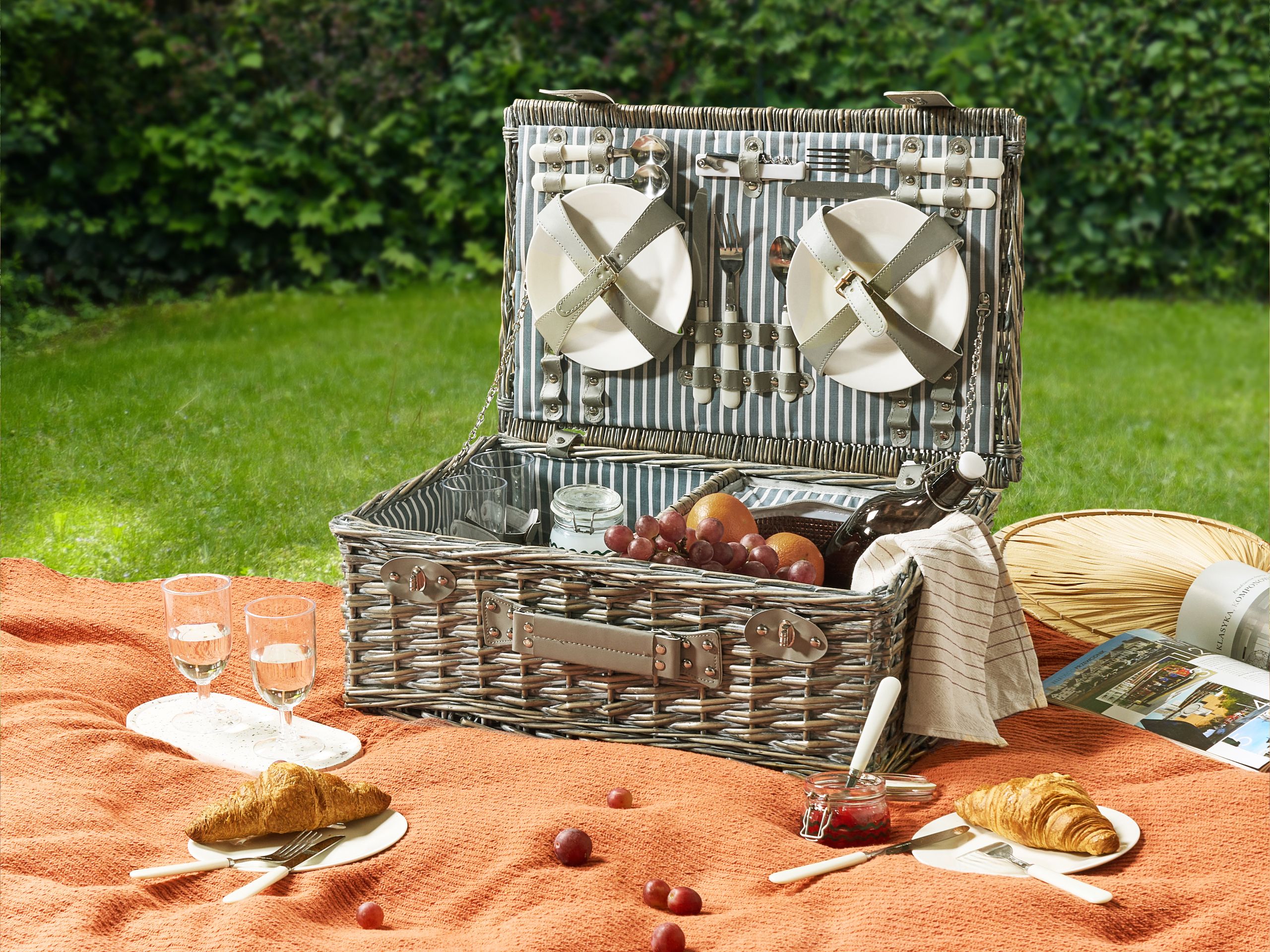 Picknickkorg FIGUE Korg Grå