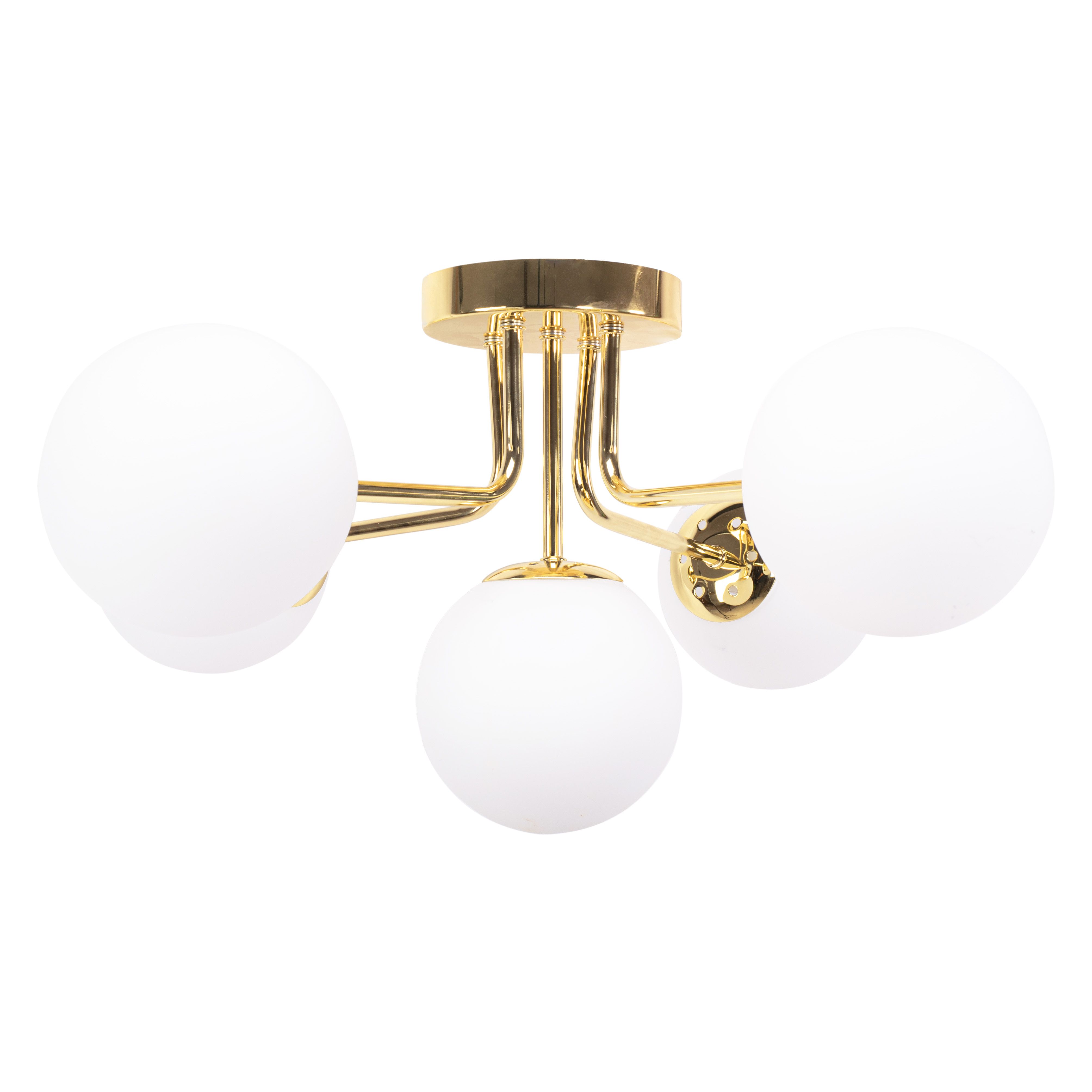 TOOLIGHT taklampa APP1575-5CP Guld 31x70x31cm