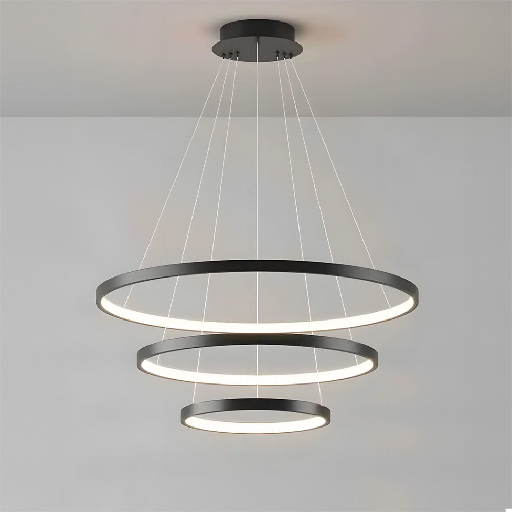 TOOLIGHT hängande taklampa LHJ013-CP3 LED Svart 61x61x70cm