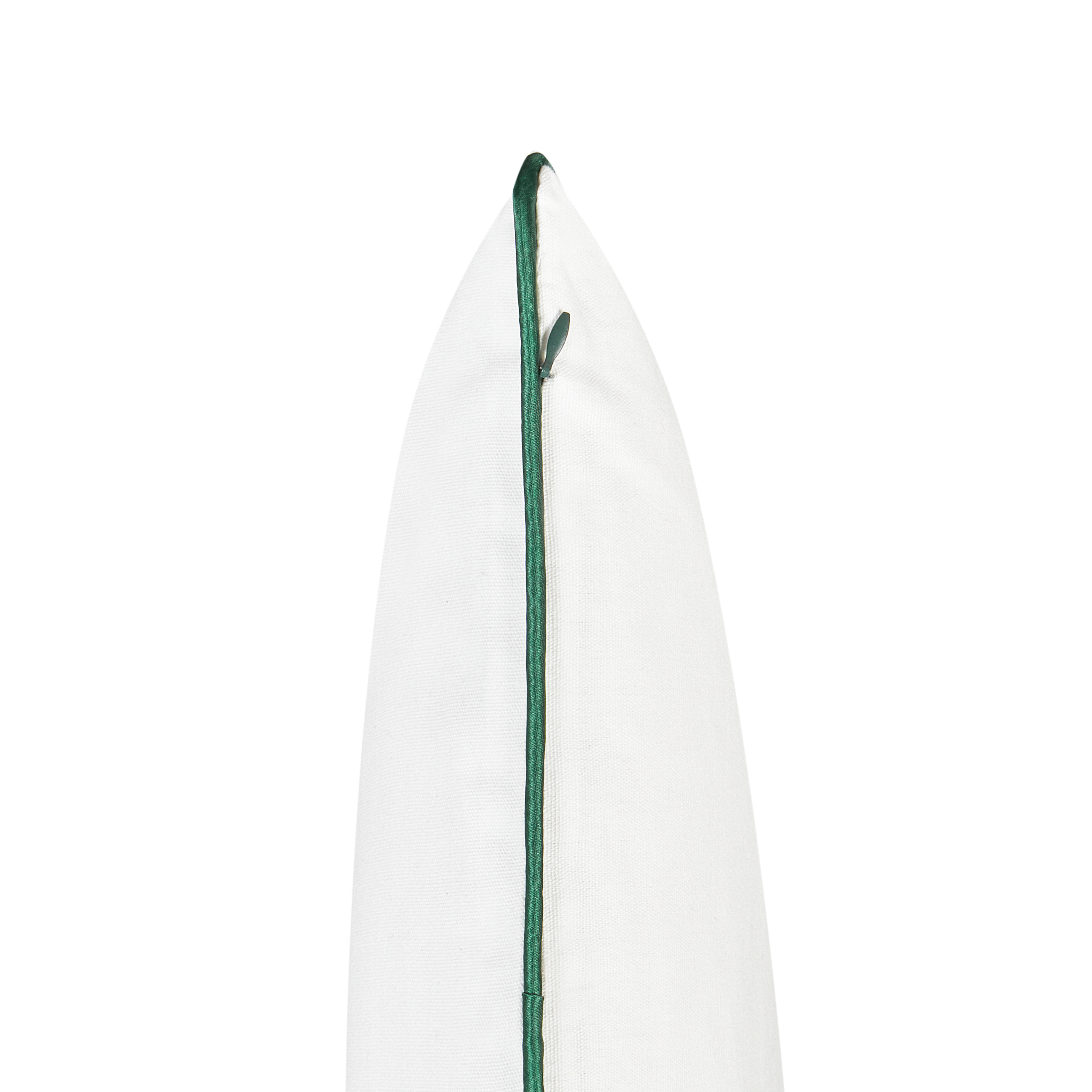 Set med 2 prydnadskuddar JOYCANDY 30 x 50 cm Bomull Vit Julmotiv