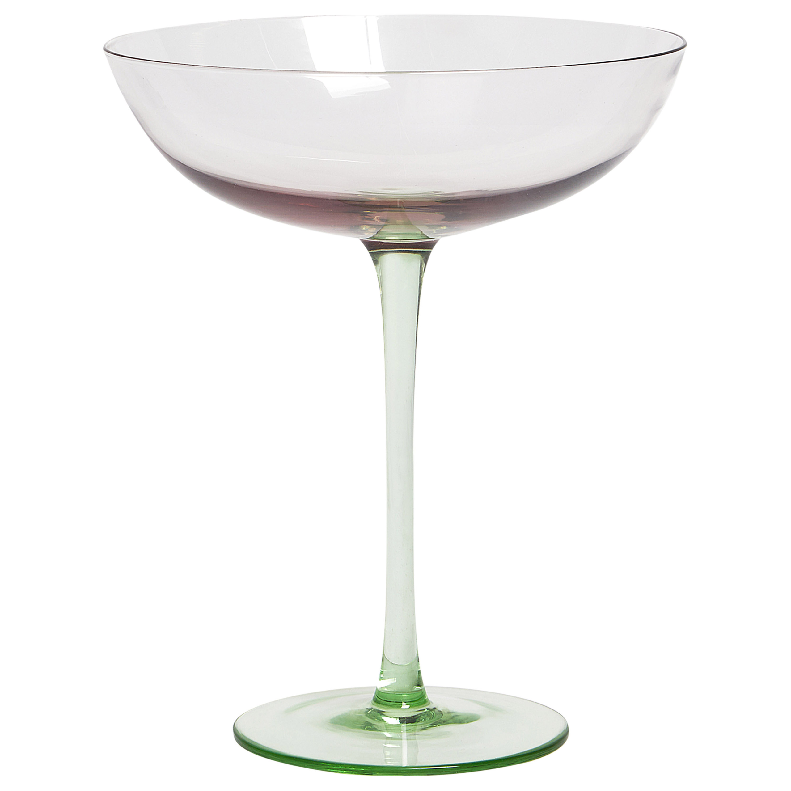 Set med 4 martiniglas DIOPSIDE 250 ml Rosa