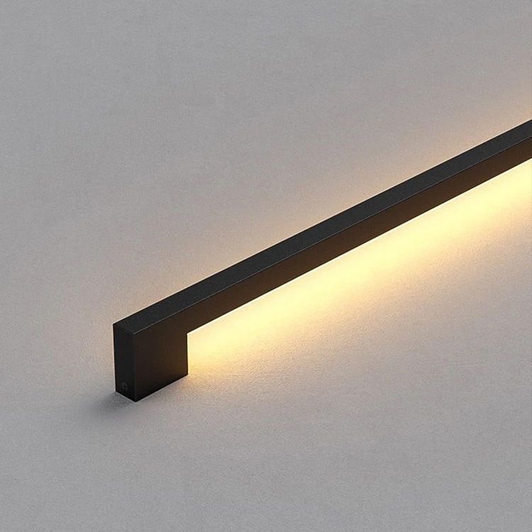 TOOLIGHT vägglampa LHJ066-W LED Svart 1,5x4x150cm