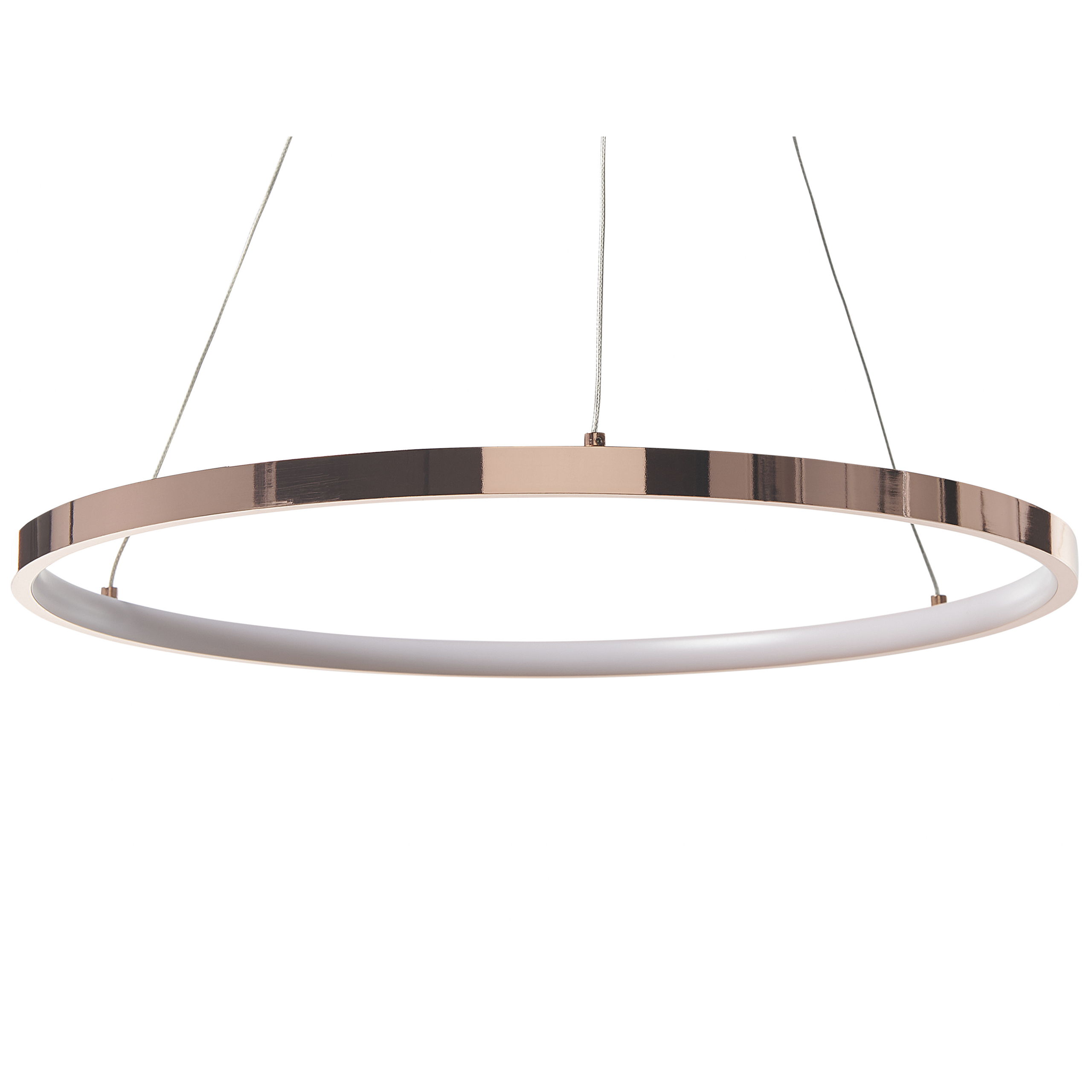 LED-pendellampa JORDAN Metall Roséguld