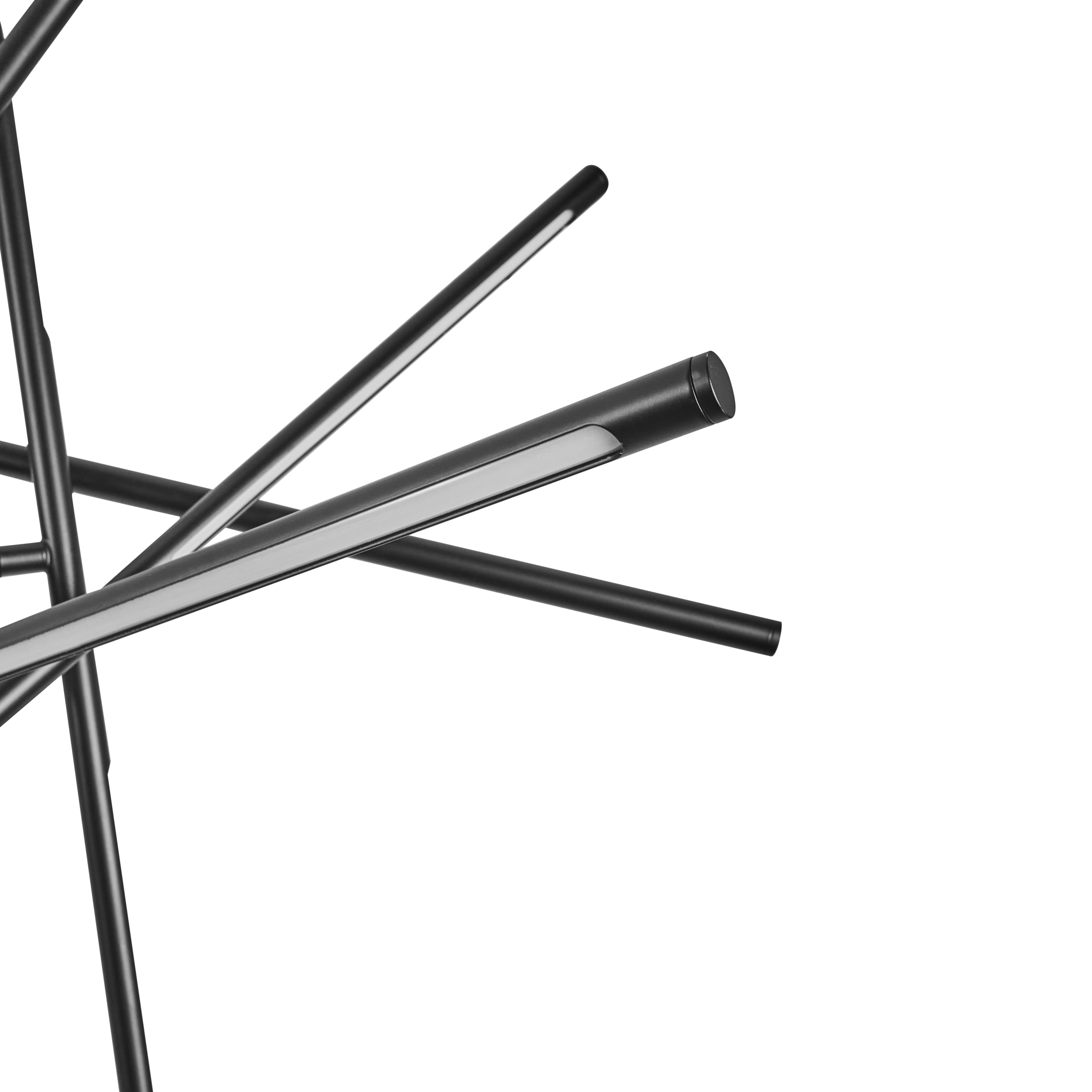 LED-pendellampa PALUN med dimmer Metall Svart