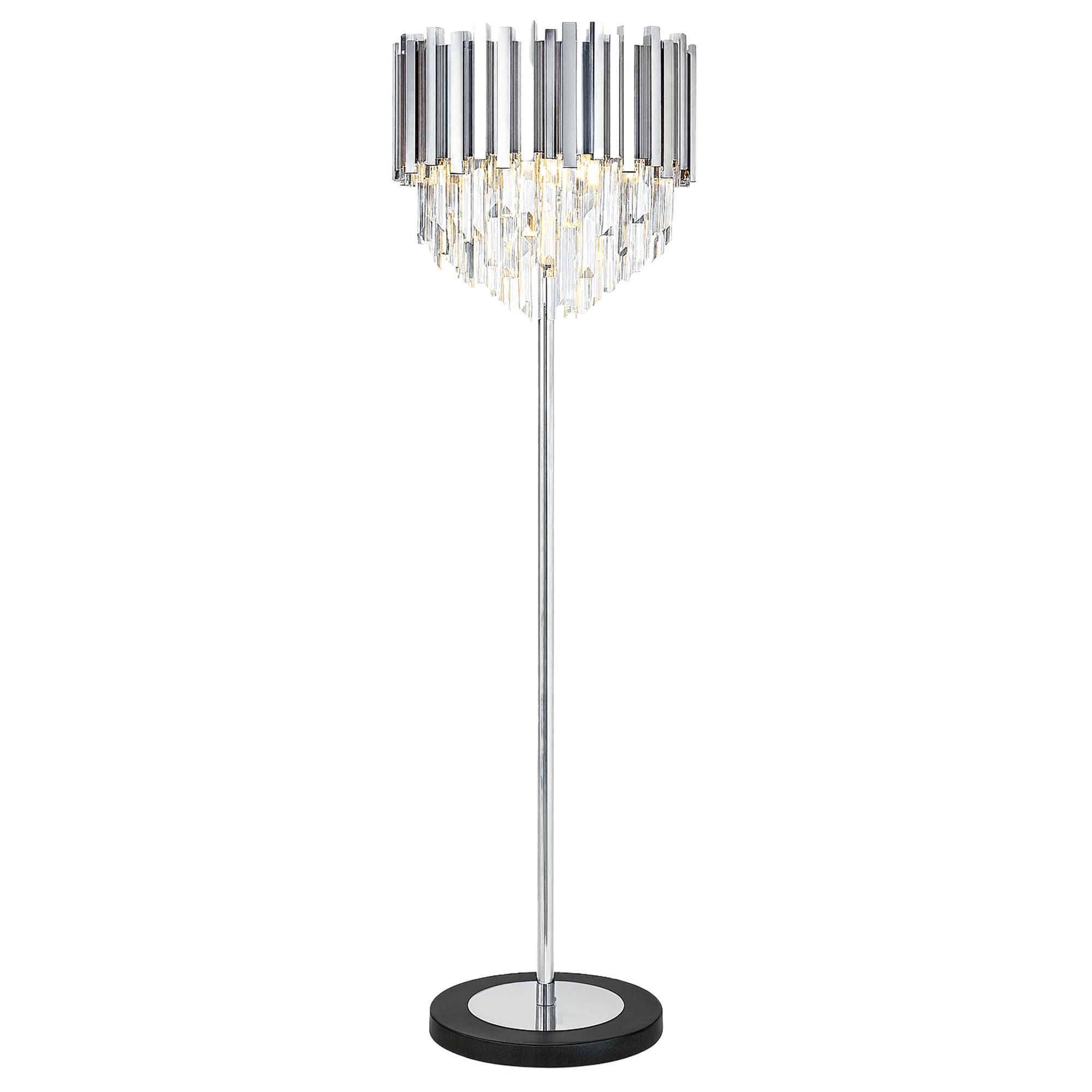 TOOLIGHT golvlampa APP1716-3F krom, 34x34x153cm