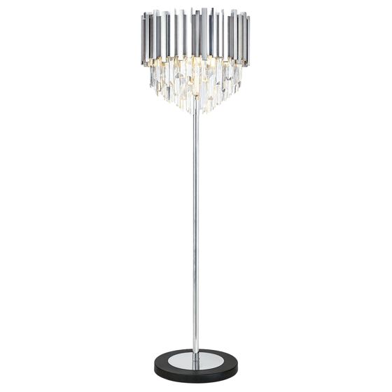 TOOLIGHT golvlampa APP1716-3F krom, 34x34x153cm