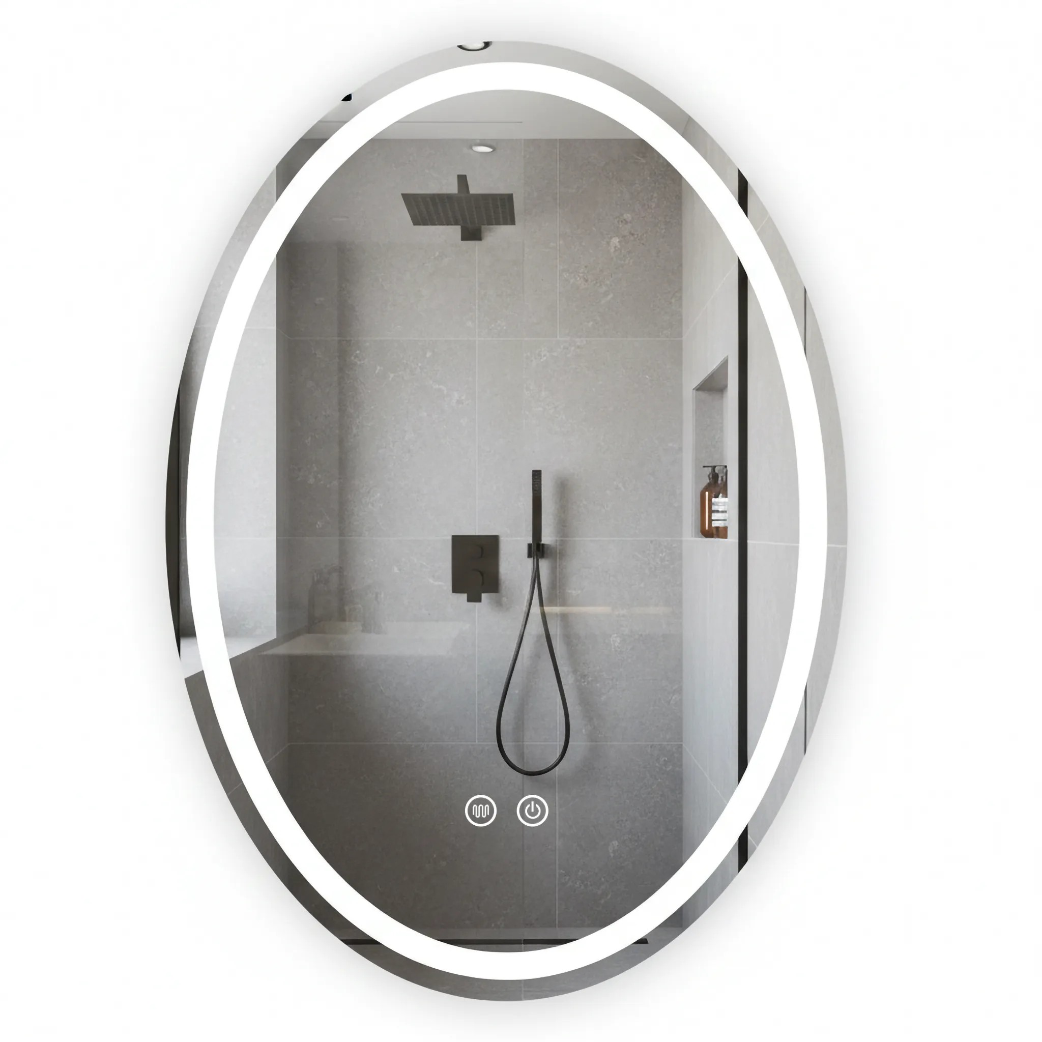 REA spegel Marco 80X60 LED Transparent 2,5x60x80cm