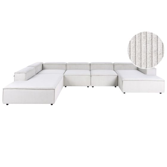 Modulär hörnsoffa 5-sits ARDAL Manchester Off-White Högervänd