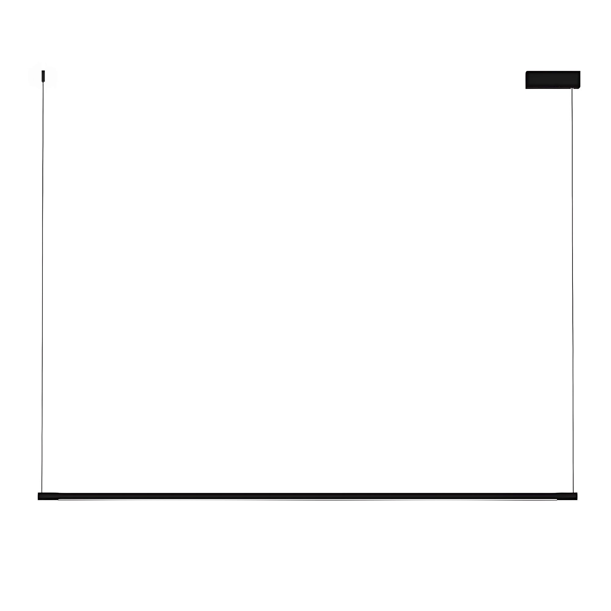 TOOLIGHT hängande taklampa LHJ032-CP 150cm Svart 150x140x1,5cm