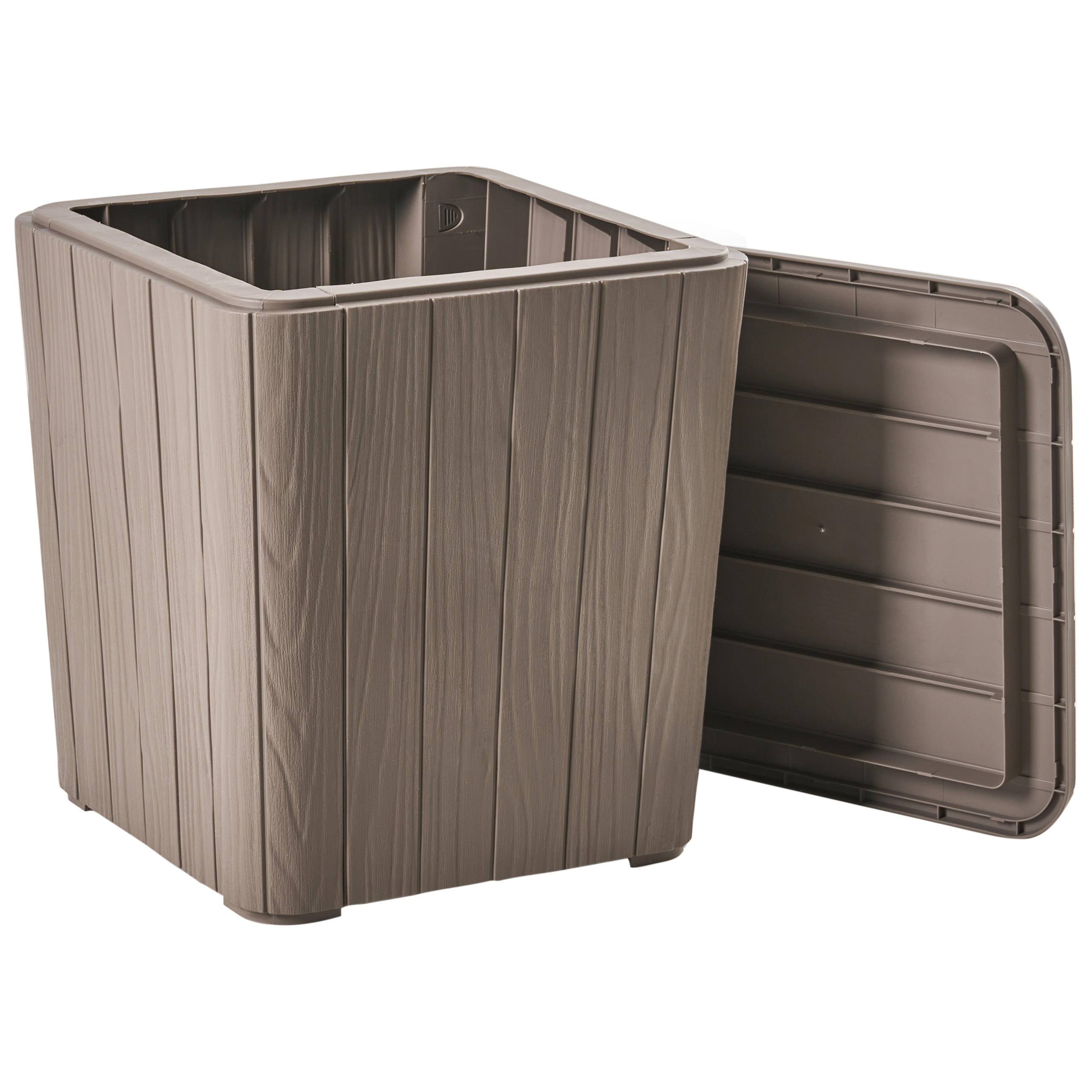 Förvaringslåda SARANDI 40 cm 40 cm Taupe