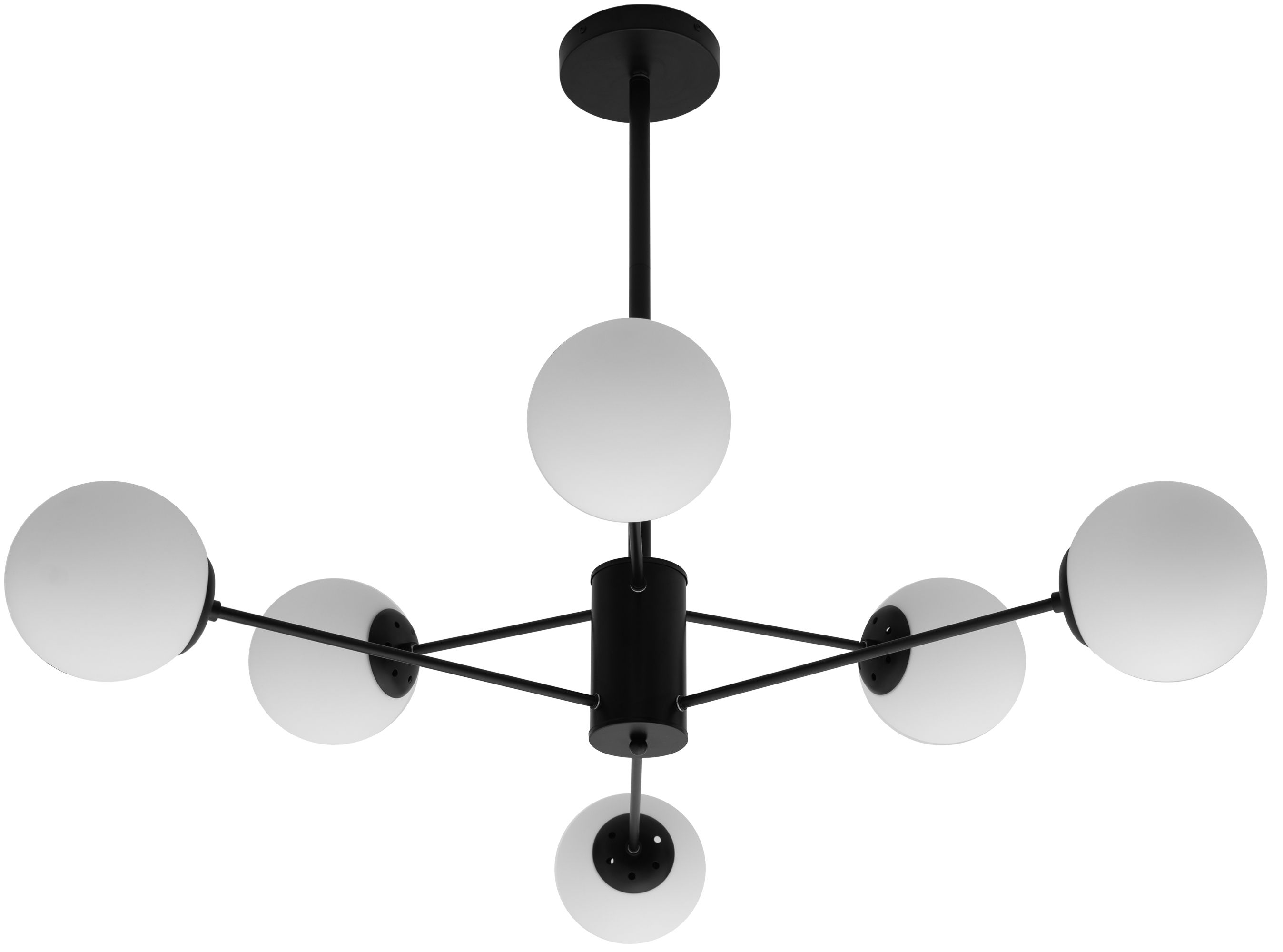 TOOLIGHT hängande taklampa APP262-6C Vit 69,5x85x69,5cm