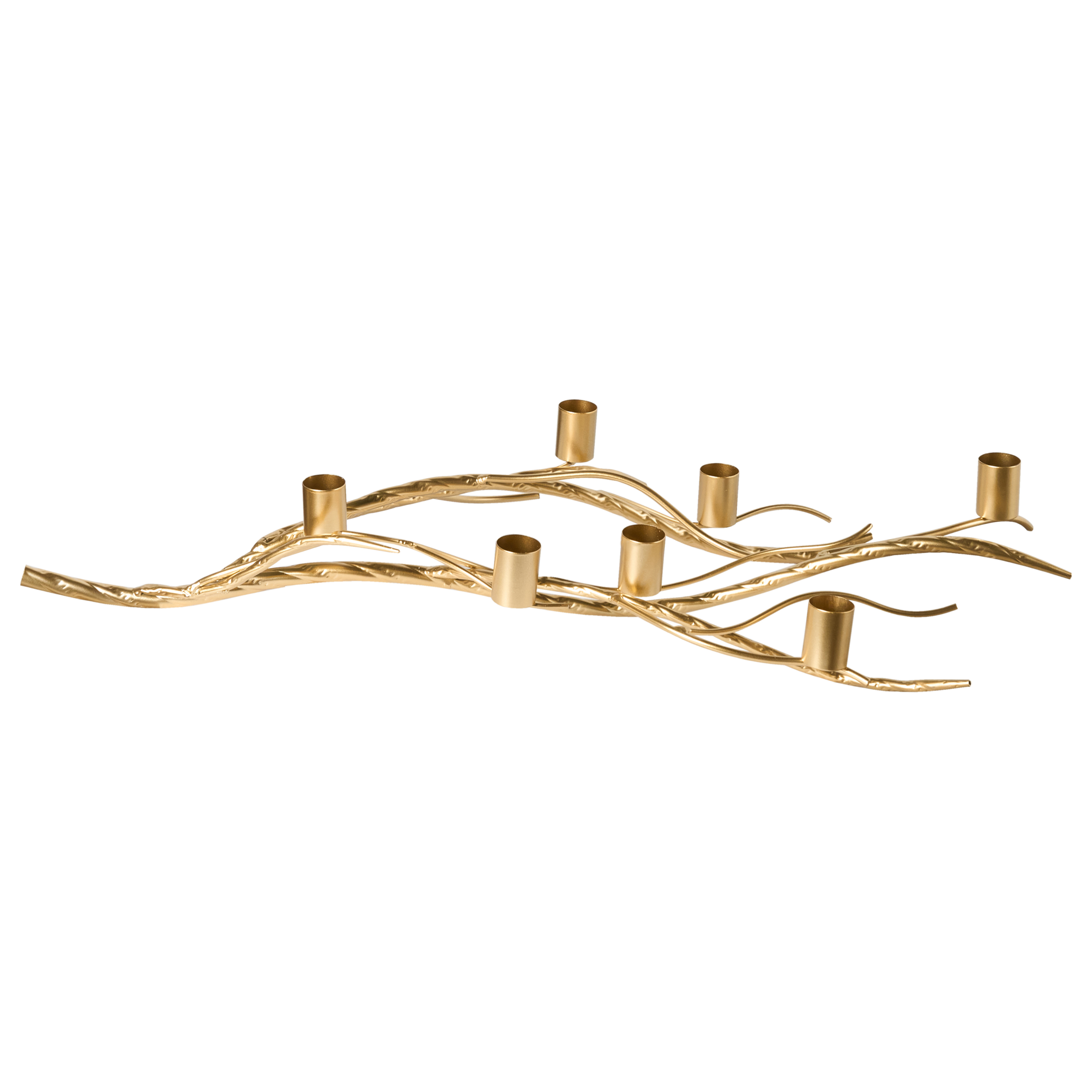 Ljusstake ARRENTELA 10 cm Metall Guld