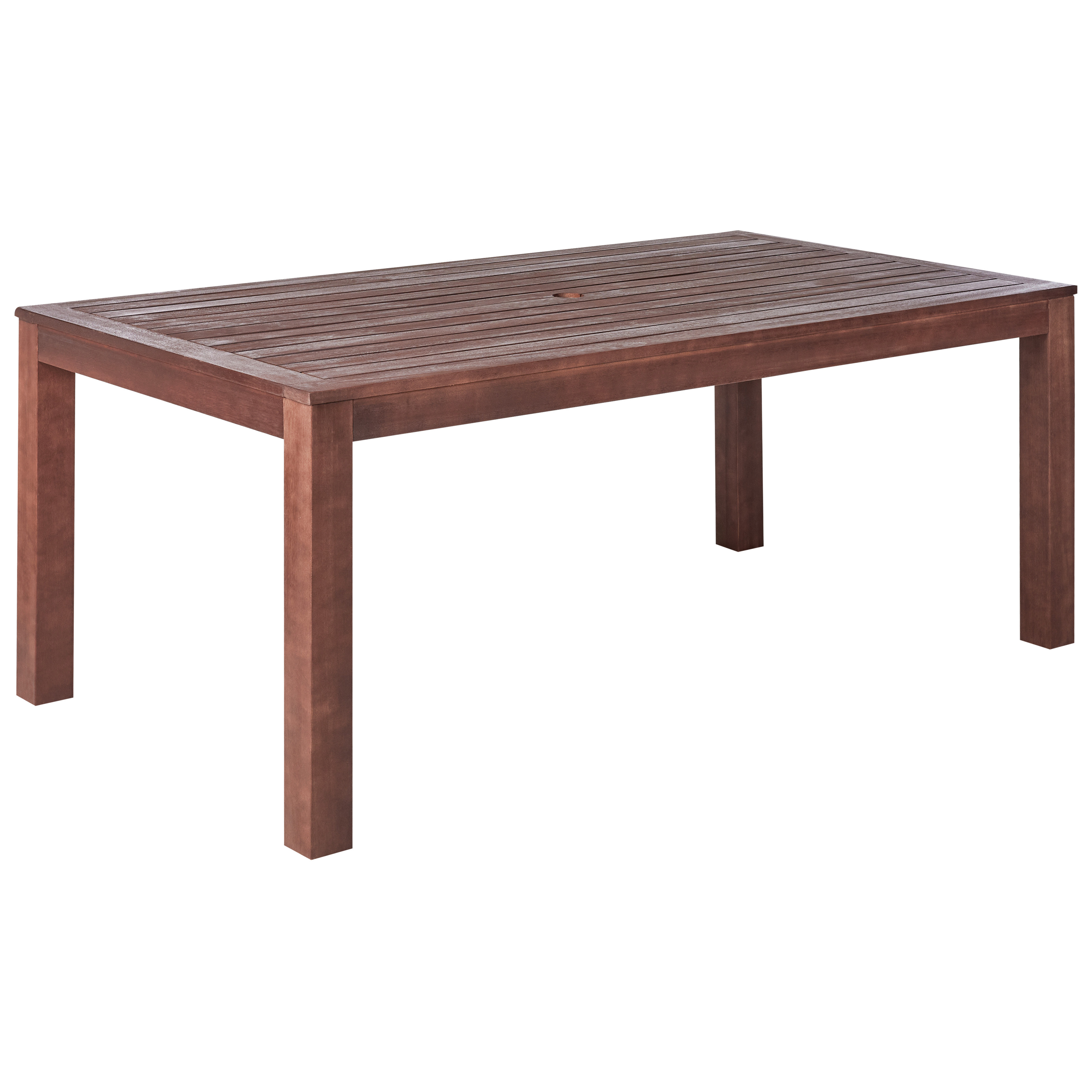 Trädgårdsmatbord TUSCANIA 180 cm 100 cm Eukalyptusträ Mörkbrun