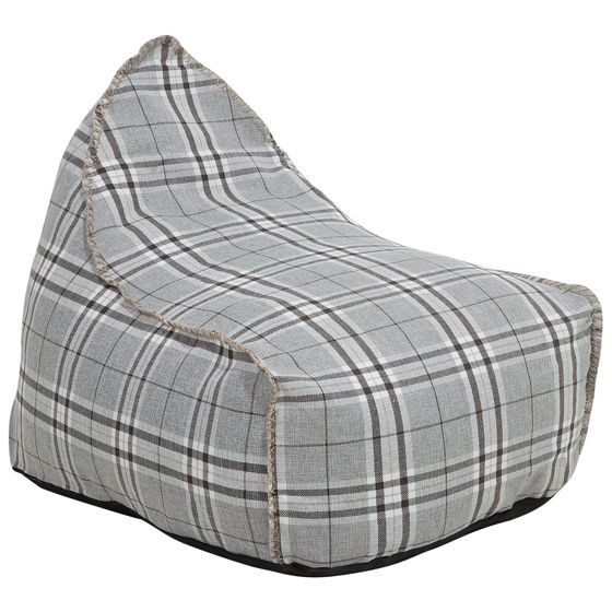 Sittsäck 200 L DROP LINEN 63 cm 75 cm Grå