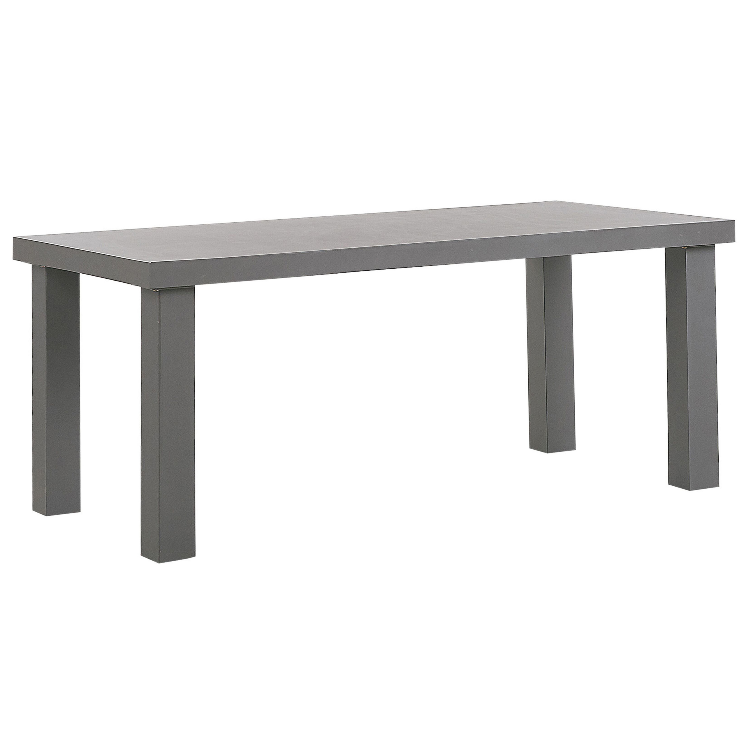 Trädgårdsmatbord TARANTO 180 cm 90 cm Betong Grå