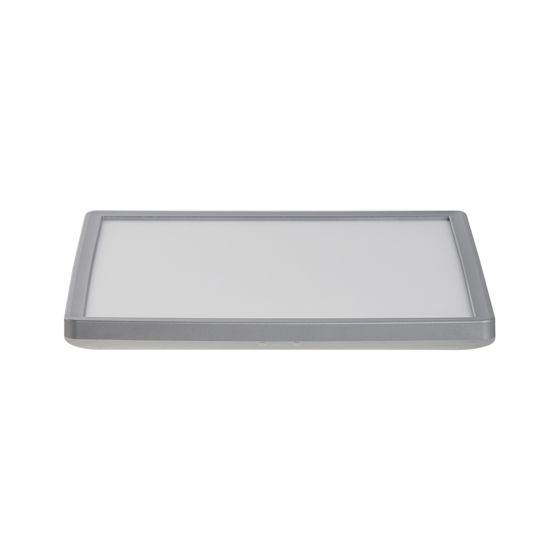 LED-taklampa TIVORA med fjärrkontroll med dimmer Silver