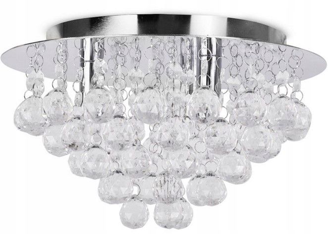 TOOLIGHT taklampa 392179 30CM Transparent 30x30x30cm