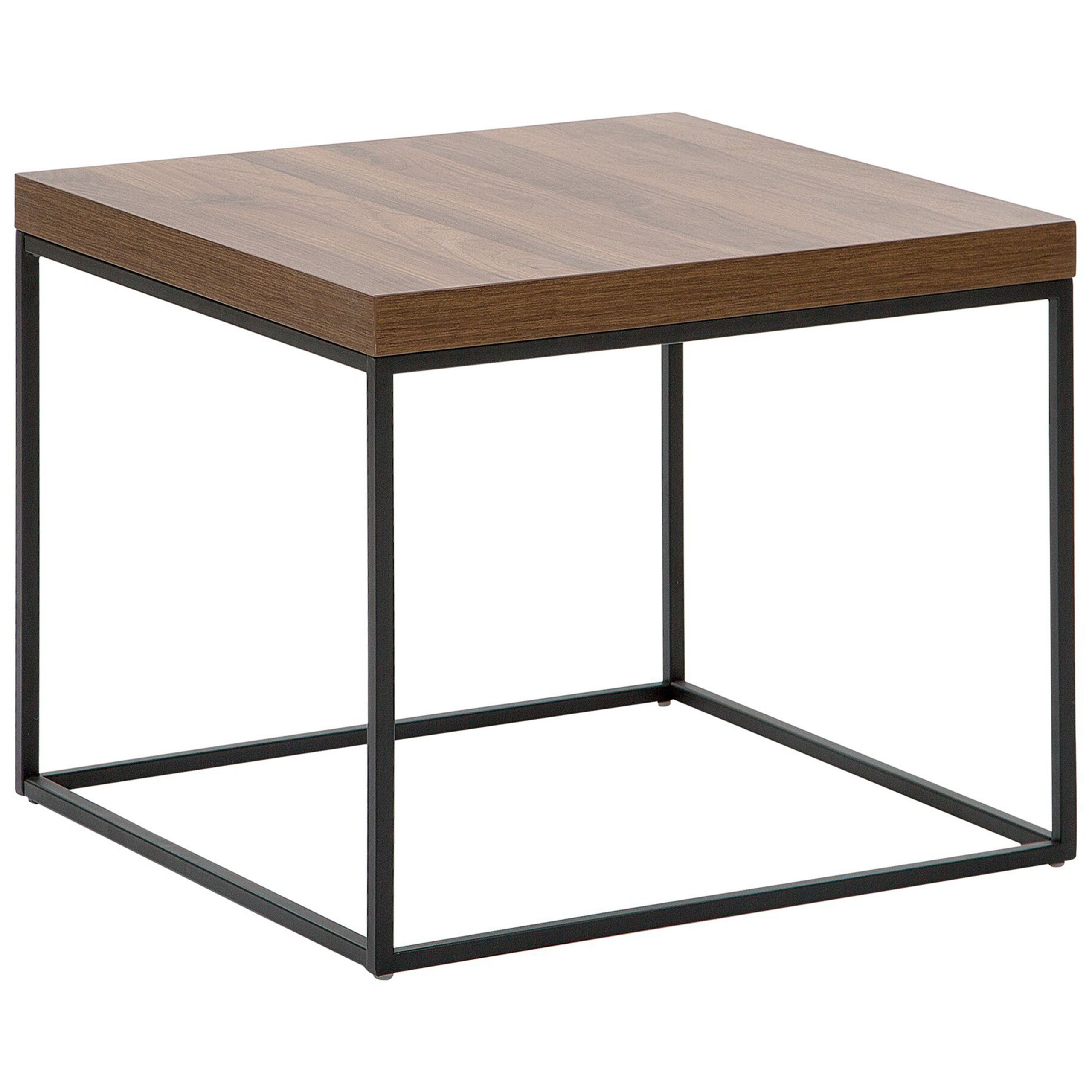 Sidobord DELANO Mörkbrun