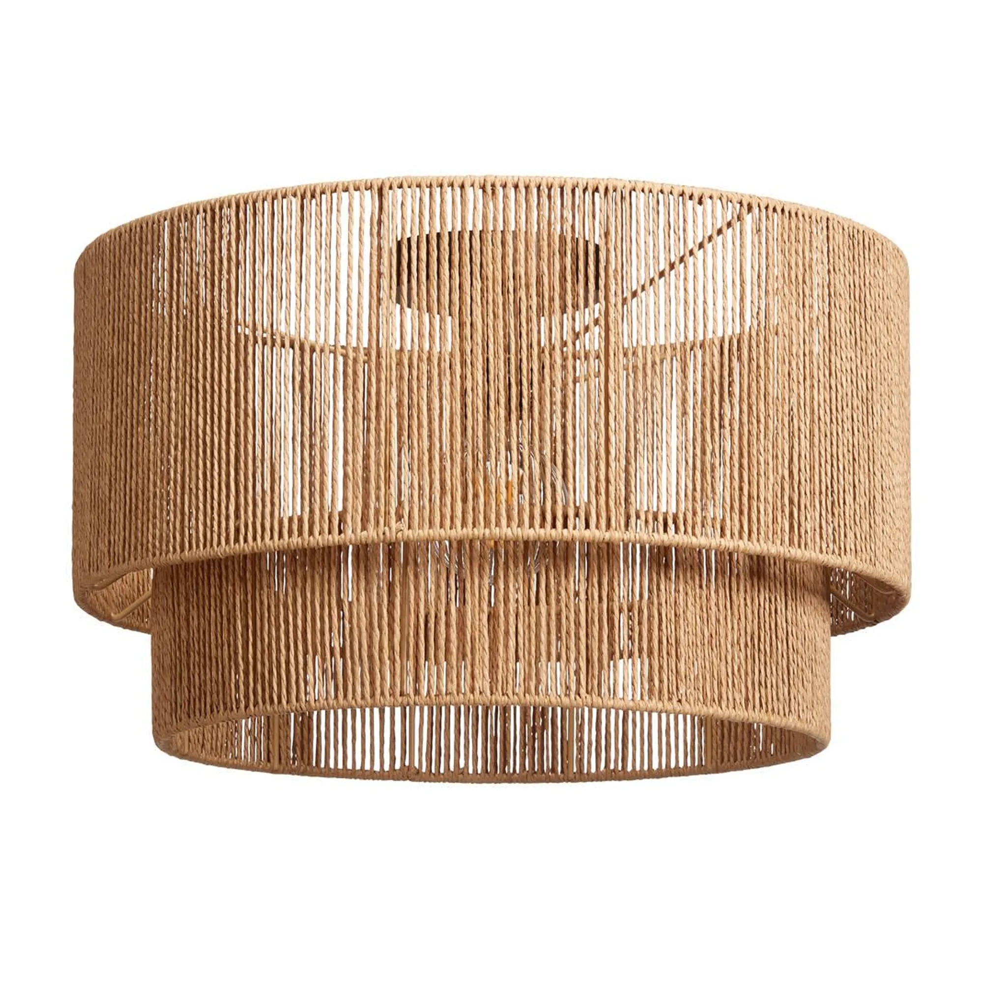 TOOLIGHT hängande taklampa APP1838-1F Svart/Brun 45x45x24cm