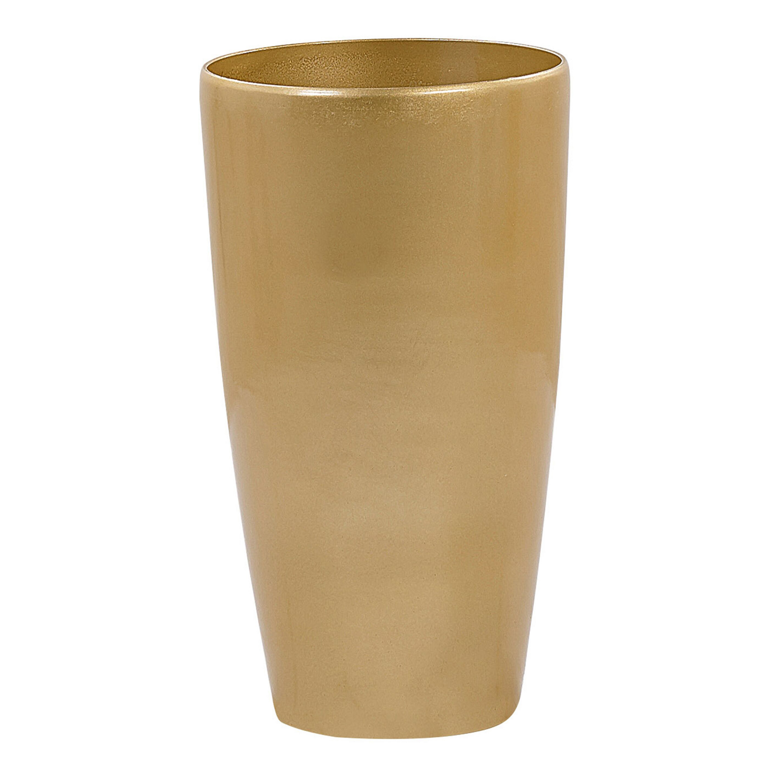 Blomkruka TSERIA 32 cm Guld