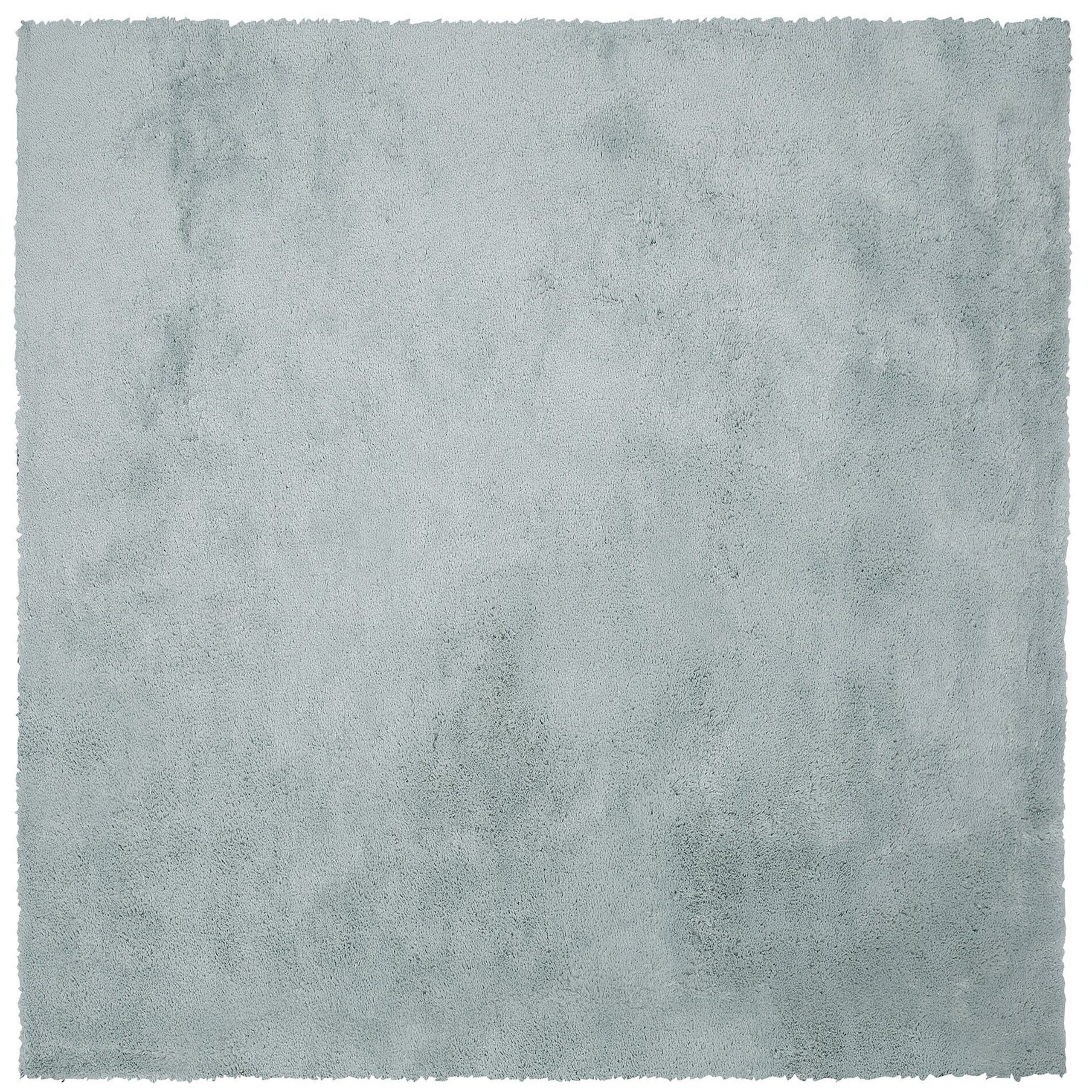 Matta med lång lugg EVREN Mintgrön 200 x 200 cm