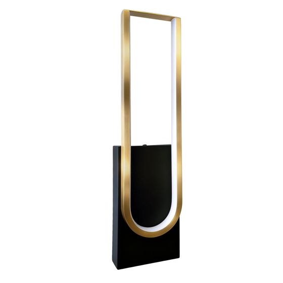 TOOLIGHT vägglampa APP1782-W LED Borstat guld 42x11x5cm