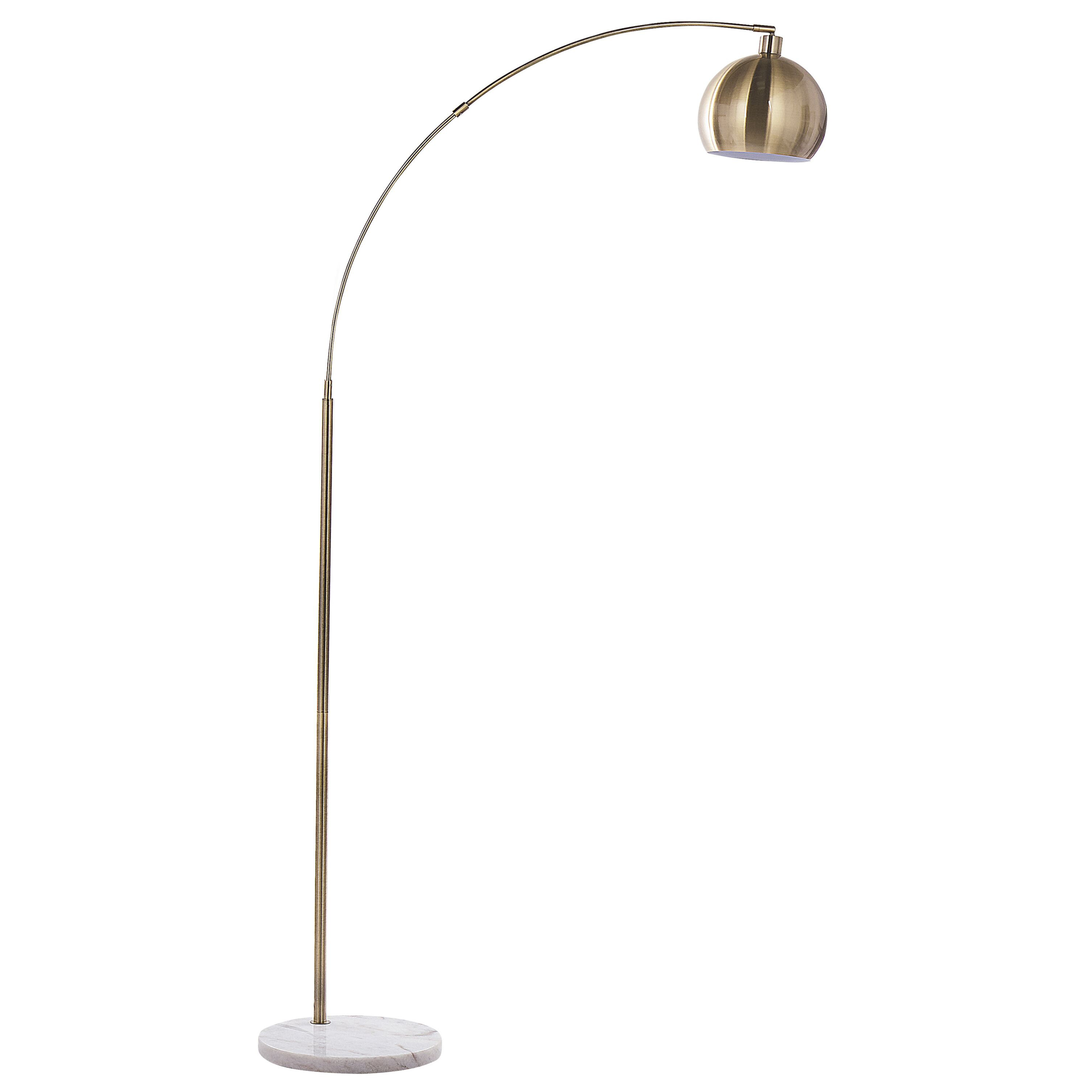 Golvlampa PAROO Metall Mässing