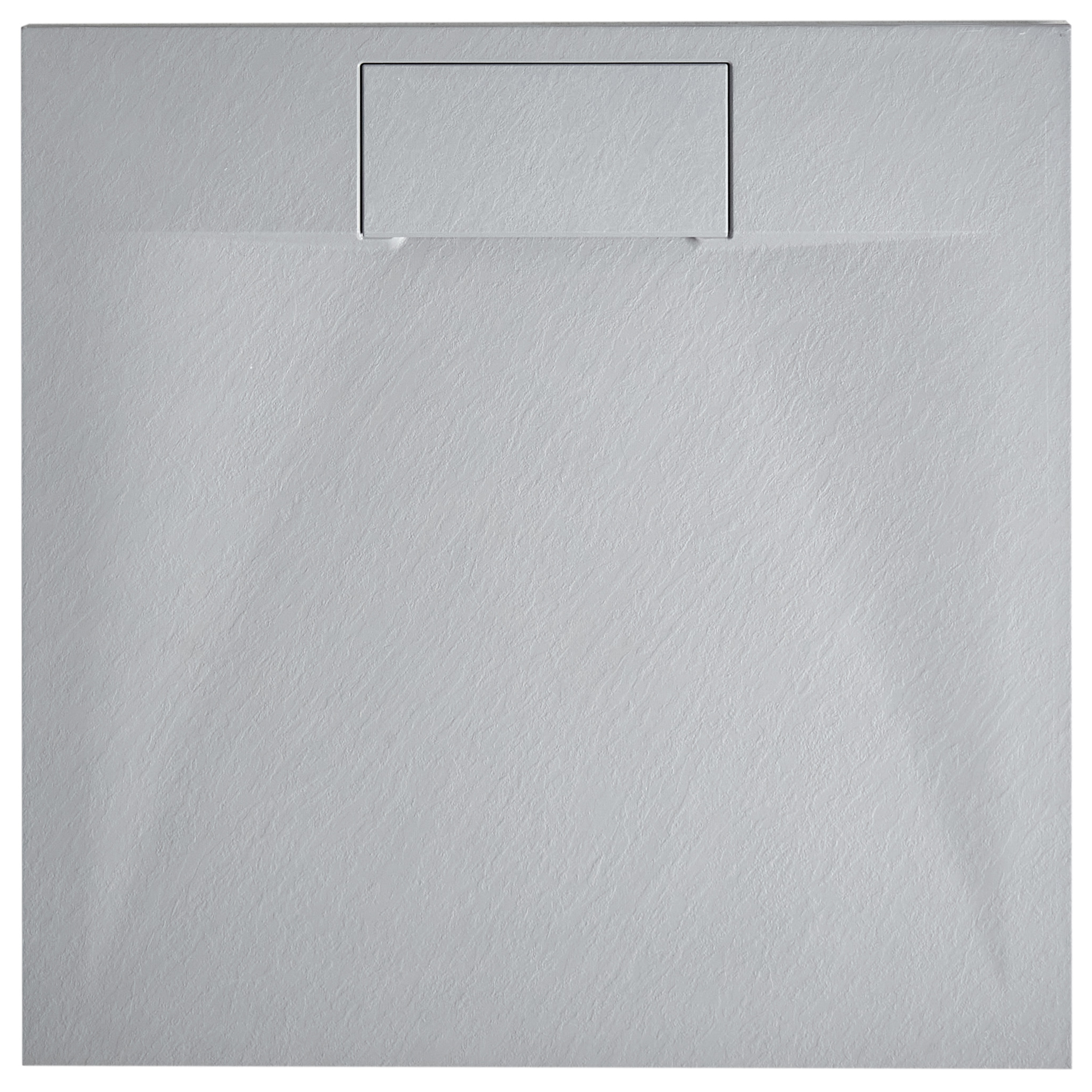 Duschkar AZZURRO 80 x 80 x 3 cm Grå