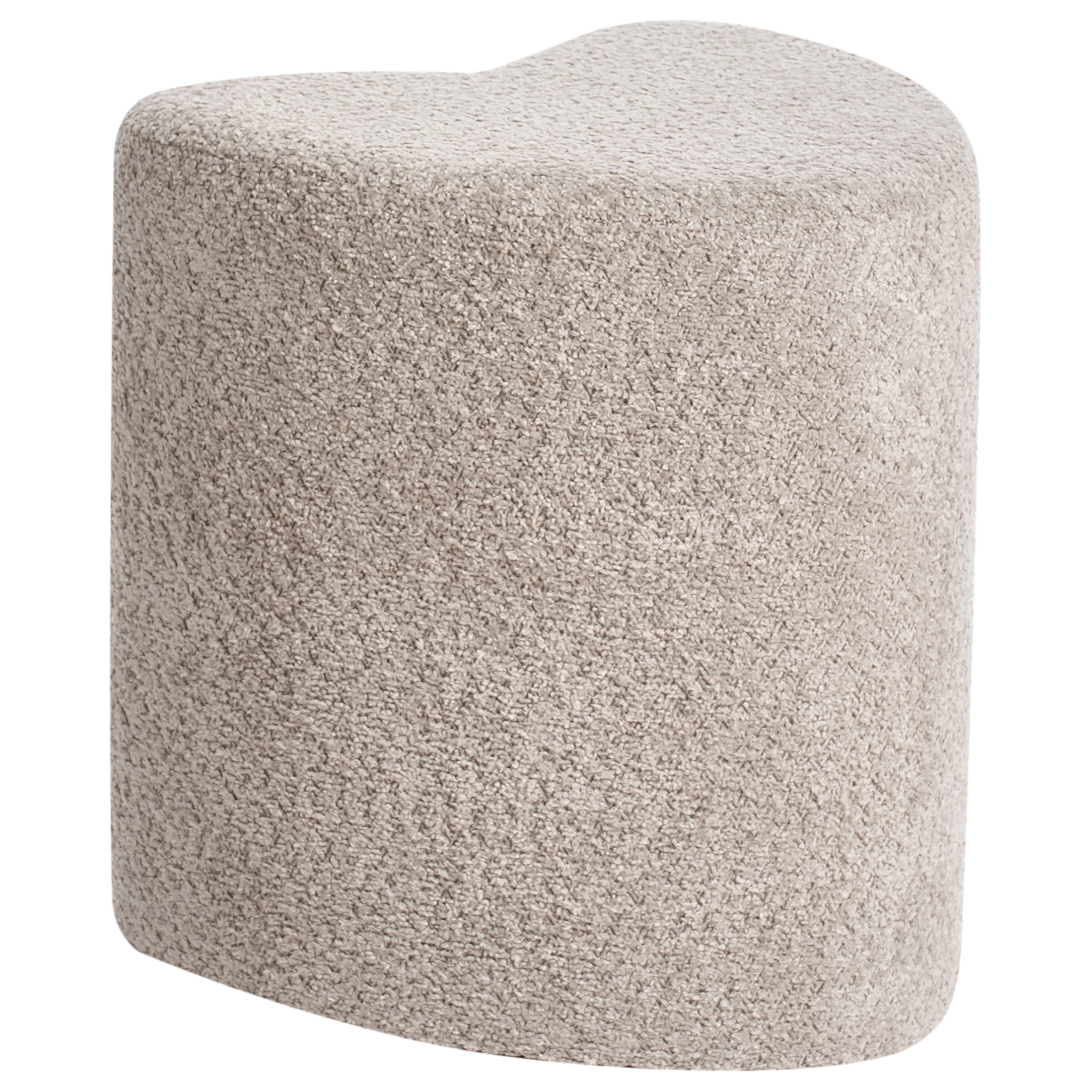 Sittpuff SCOTIA Chenille Ljusbrun