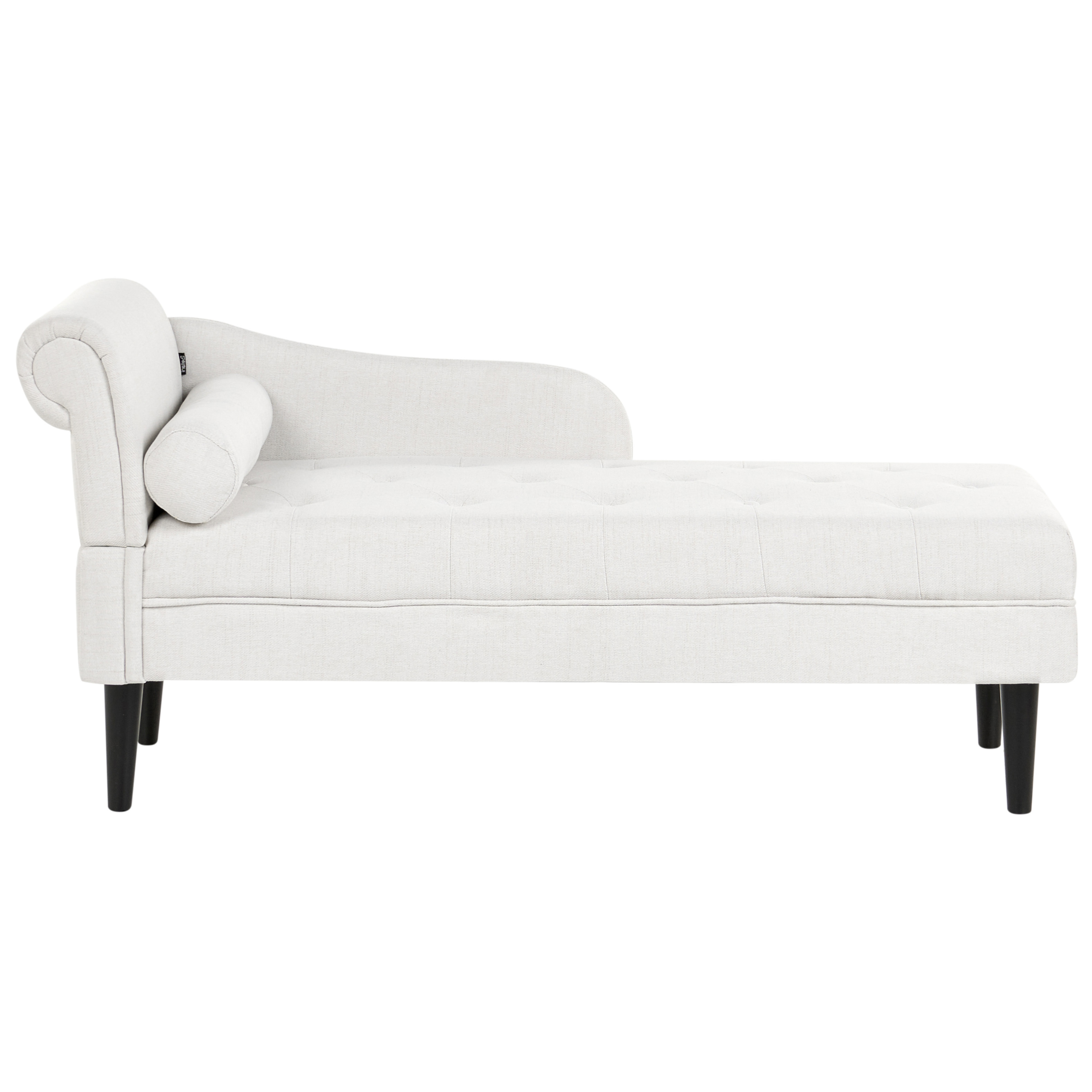 Vänstervänd schäslong YVOIRE Off-White
