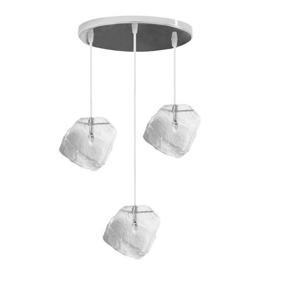Toolight Hängande taklampa APP320-3CP Grå 94x30x94cm