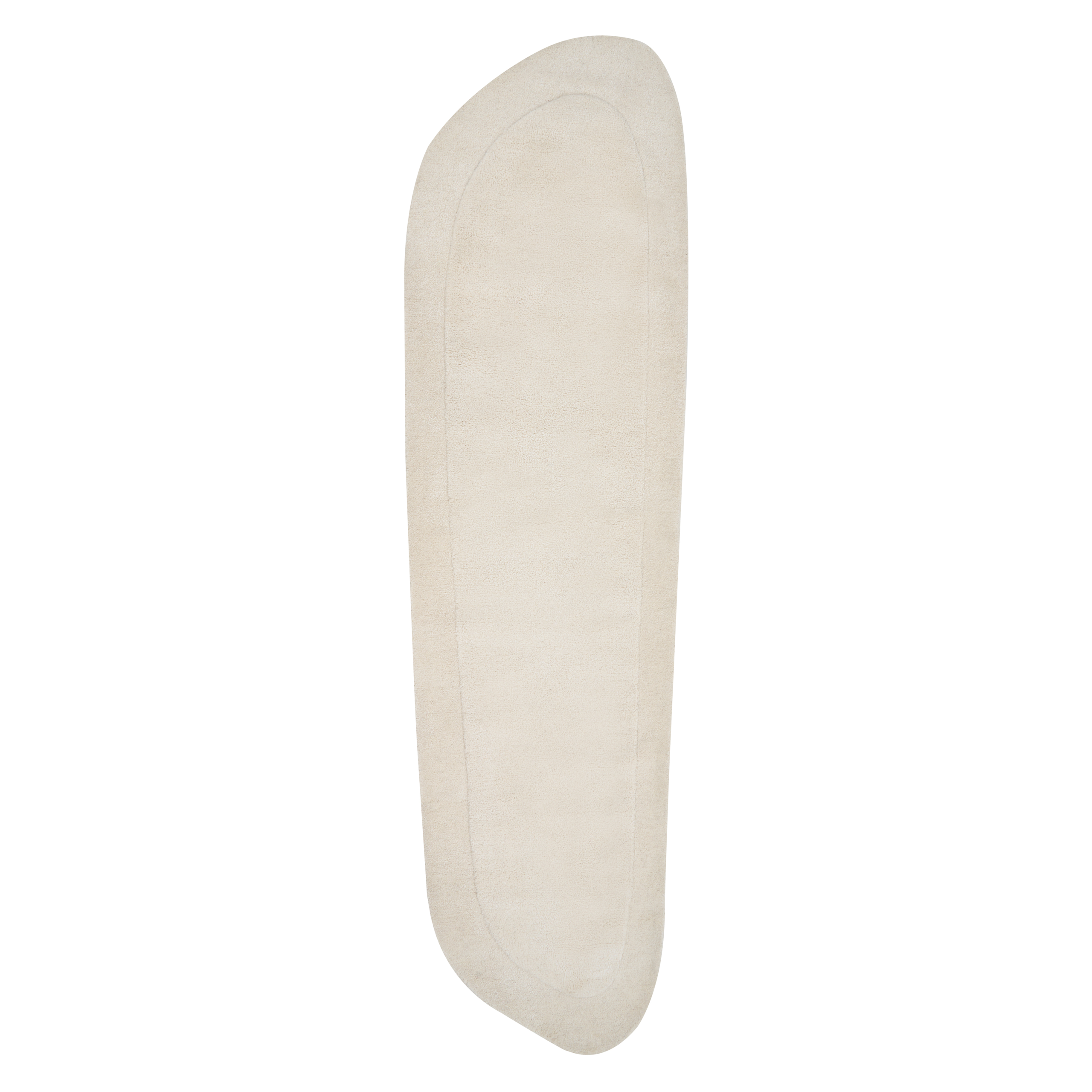 Matta BERANI Ljusbeige 80 x 250 cm Viskos