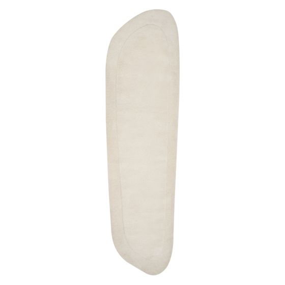 Matta BERANI Ljusbeige 80 x 250 cm Viskos