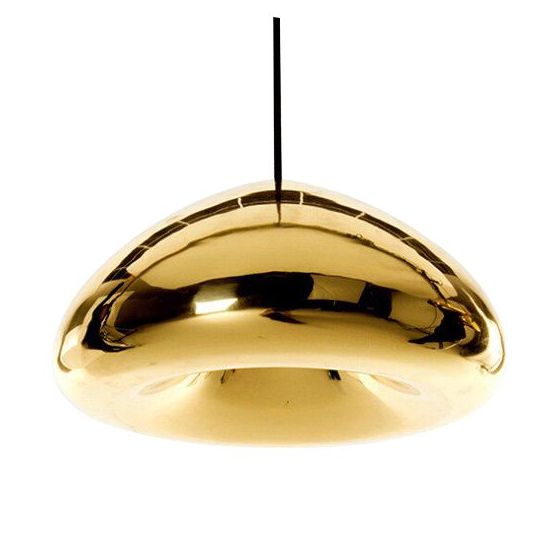 TOOLIGHT hängande taklampa APP323-1CP Guld 29x29x16,5cm