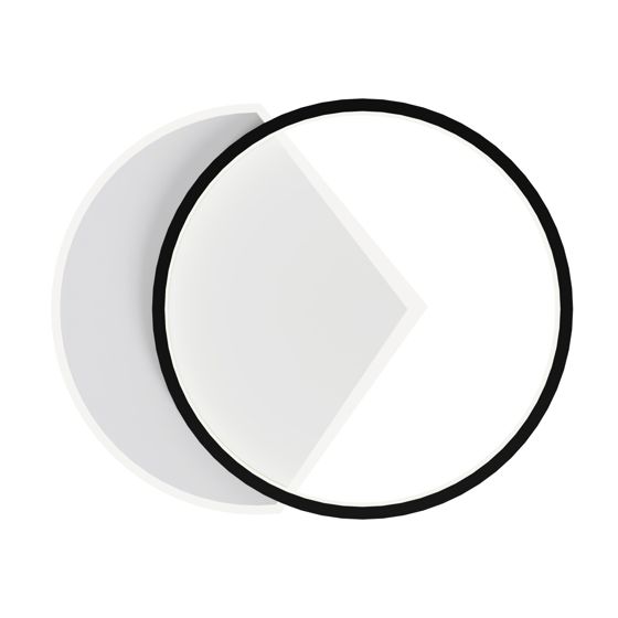 TOOLIGHT vägglampa LHJ077-C 50cm LED Vit/Svart 50x40x20cm