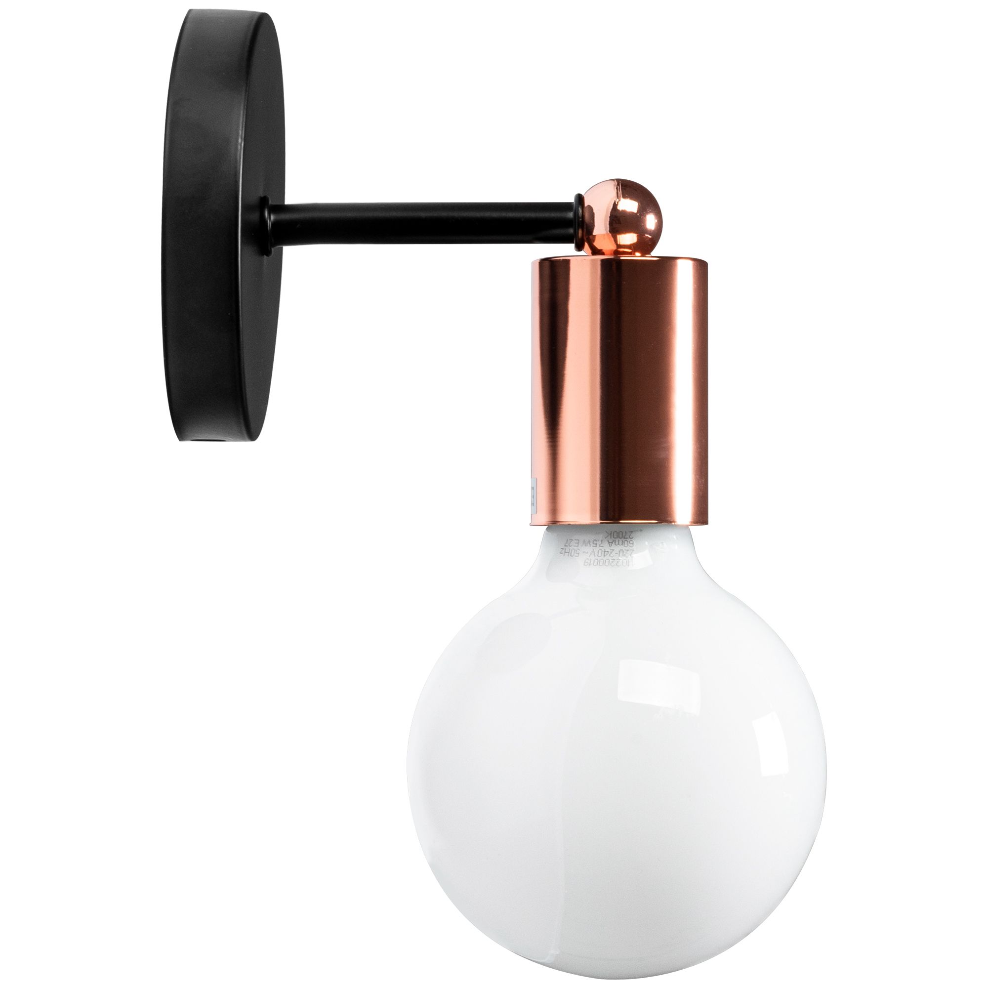 TOOLIGHT vägglampa 392205 Roséguld 8x10x10cm