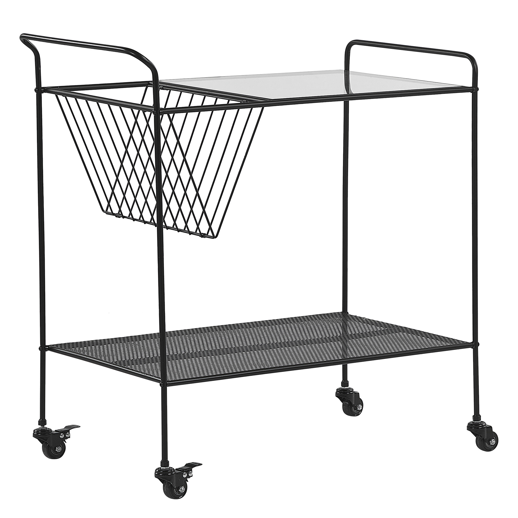 Serveringsvagn ALAMO Metall Svart