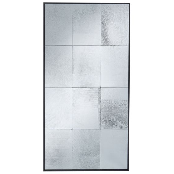 Väggspegel CALMONT 60 cm 120 cm Glas Svart