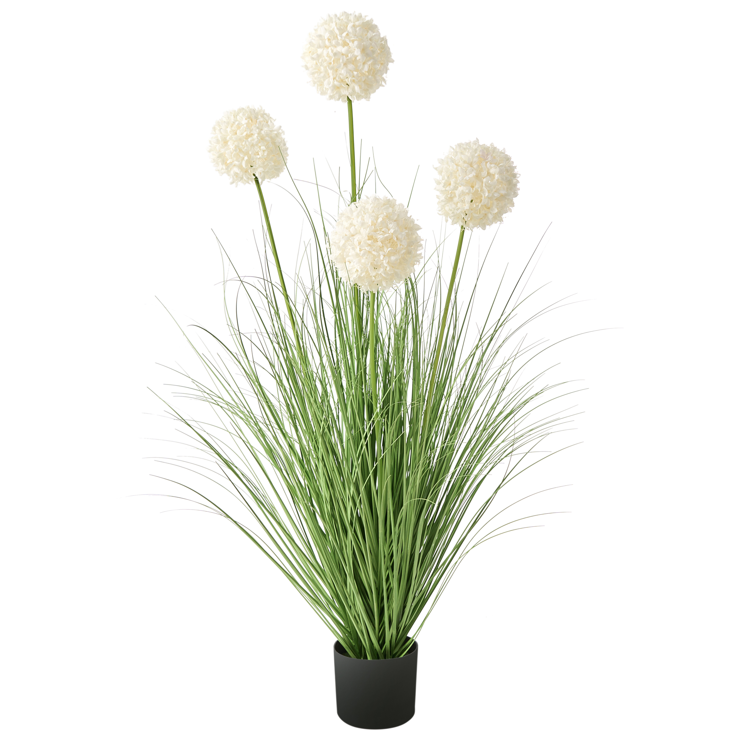 Konstgjord växt SNOWBALL BUSH 120 cm Vit