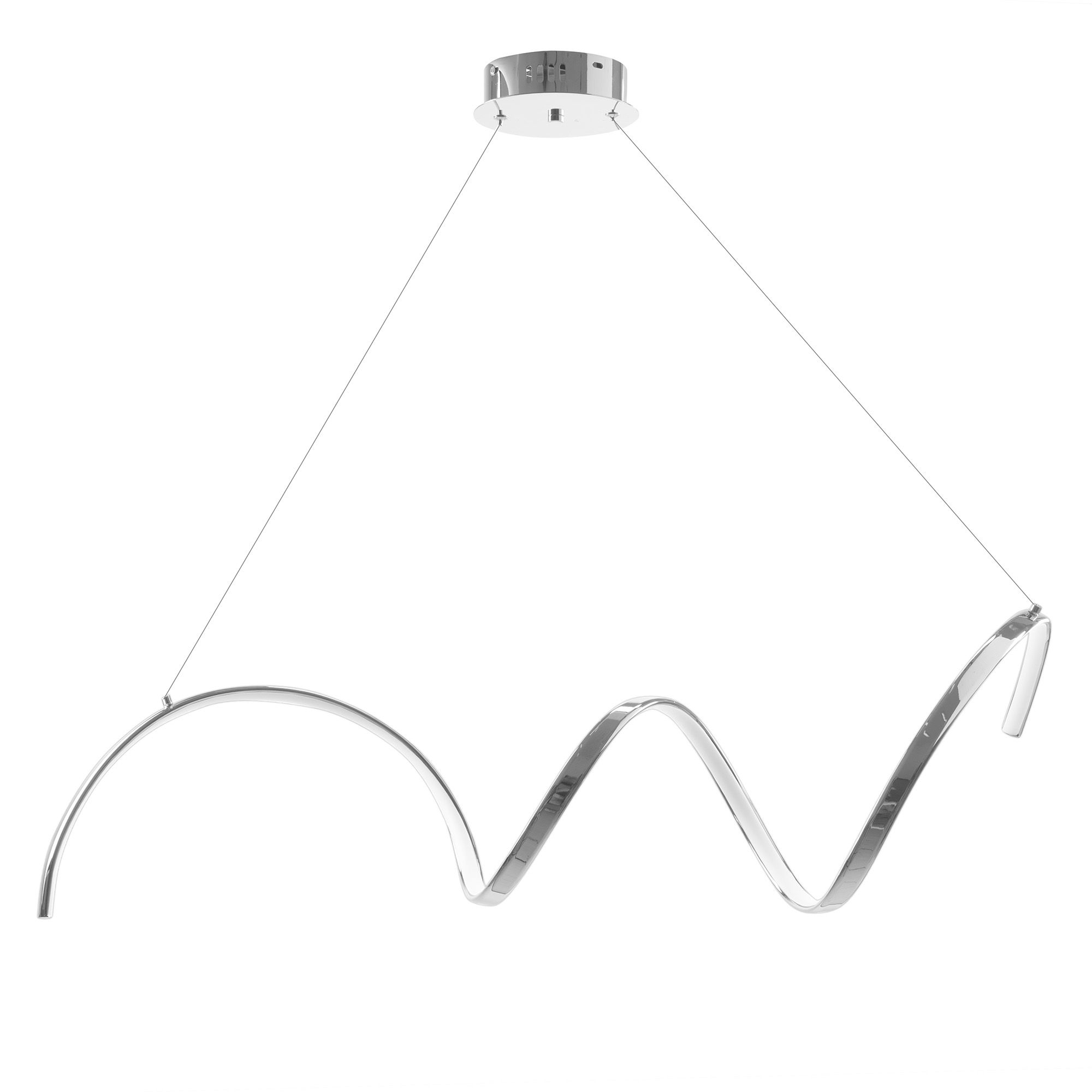 TOOLIGHT hängande taklampa LHJ025-CP LED Krom 90x30x25cm