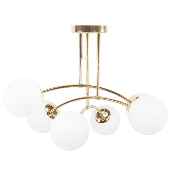 TOOLIGHT hängande taklampa APP1577-5CP Guld 75x75x50cm