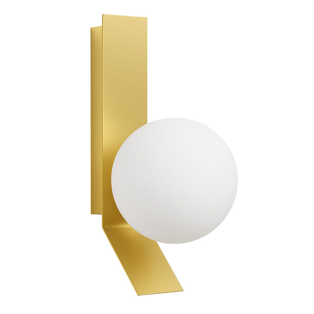 TOOLIGHT vägglampa APP1758-1W Vit/Guld 6x6x38cm