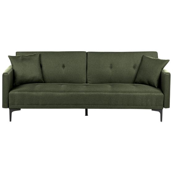 Bäddsoffa 3-sits LUCAN Grön
