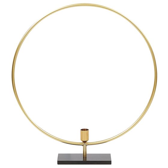 Ljusstake SERAM 45 cm Metall Guld