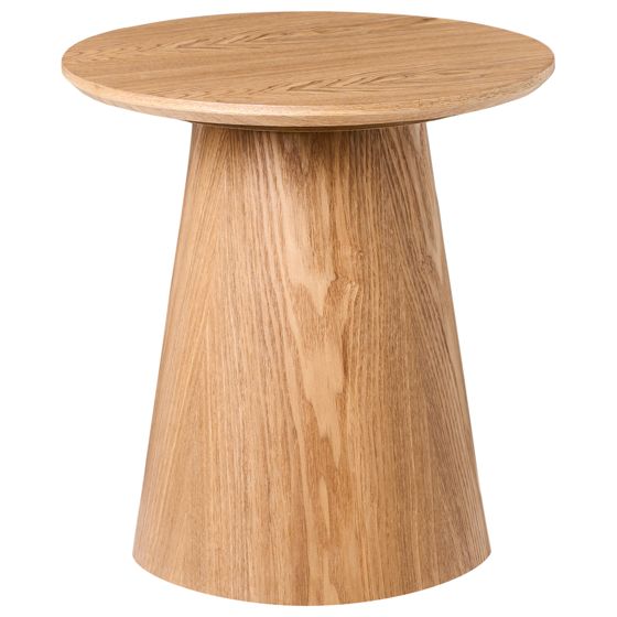 Sidobord WENLOCK Ljus askfanér